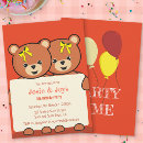 Search for sibling birthday invitations Twin