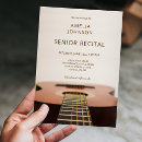 Search for guitar recital invitations Musician