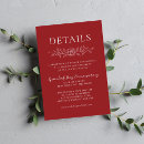 Search for cranberry invitations Minimalist