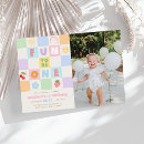 Search for fun to be one invitations Gingham