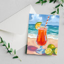 Search for beach cocktail cards Ocean