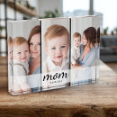 Search for mothers day photo blocks Script typography