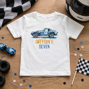 Search for toddler boy tshirts Race car birthday