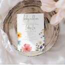 Search for baby in bloom invitations Elegant