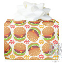 Search for hamburger wrapping paper Bun