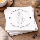 Search for coffee napkins Logo