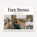 Search for free drinks invitations Retro
