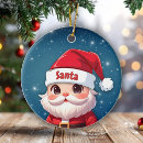 Search for kris kringle christmas tree decorations St nick