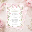 Search for floral baby shower Script typography