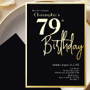 Search for 79th birthday invitations Adult birthday party