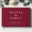 Search for simple wedding guest books Minimal modern