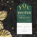 Search for elegant corporate event invitations Stylish