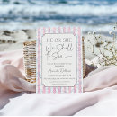 Search for beach gender reveal invitations Coastal