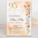 Search for 95 birthday invitations Ninety fifth