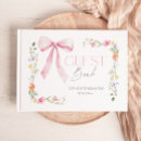 Search for graduation party guest books Girly