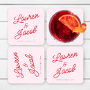 Search for pink coasters Paper