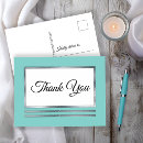 Search for aqua silver postcards Elegant