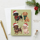Search for dachshund christmas cards Xmas