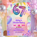 Search for rainbow colours invitations For kids