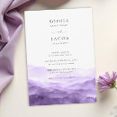 Search for purple mountain invitations Outdoors
