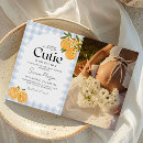 Search for orange baby shower invitations Summer