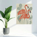 Search for birthday flamingo posters Watercolor