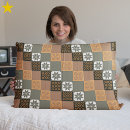 Search for orange brown pillowcases Geometric
