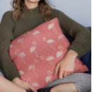 Search for pink flamingo cushions Tropical
