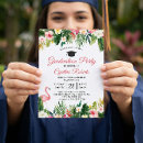 Search for flamingo graduation invitations Watercolor