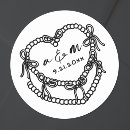 Search for ornate initial stickers Couple