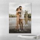Search for 5x7 magnets wedding save the dates Typography