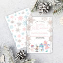 Search for winter onderland invitations Pink