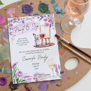 Search for sip wine invitations Paint and sip party