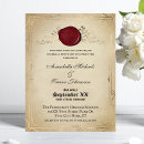 Search for wax seal invitations Mediaeval