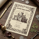 Search for castle wedding save the dates Vintage