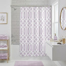 Search for lilac purple and white shower curtains Modern
