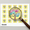 Search for abstract trees stickers Leaf