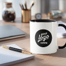 Search for round logo mugs Branded