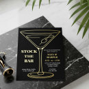 Search for high end invitations Black and gold