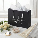 Search for monogrammed gift bags Initials