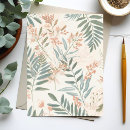 Search for floral leaf pattern postcards Tropical