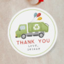 Search for trash garbage stickers Garbage truck birthday