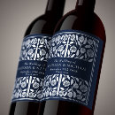 Search for blue and silver label wine wine labels Elegant