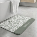 Search for sage green bath mats Vintage