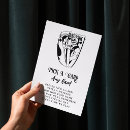 Search for unique halloween wedding invitations Black and white