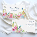Search for spring bloom business cards Pink