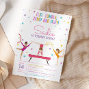 Search for gymnasts invitations Kids