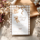 Search for brown teddy bear invitations Gender neutral