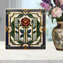Search for rose blue tiles Vintage