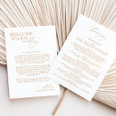 Search for welcome letter wedding programs Modern